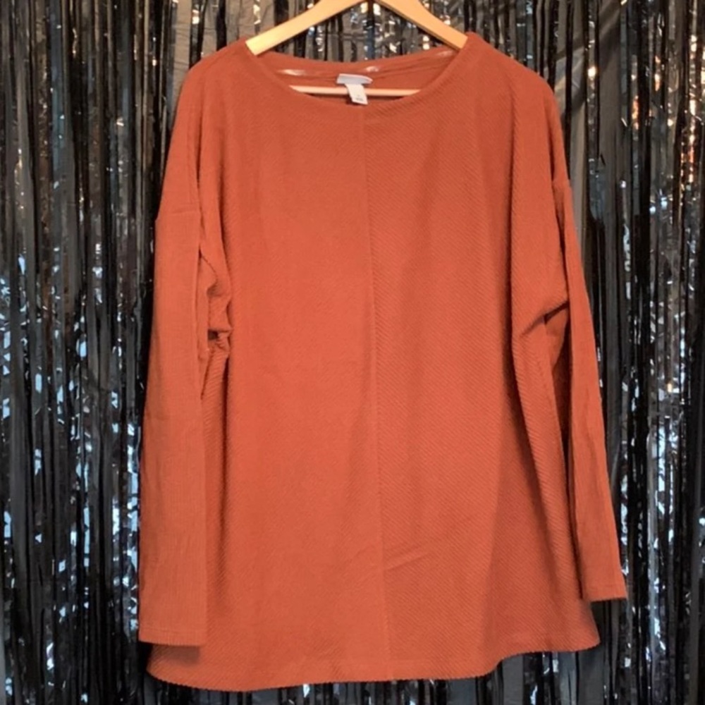 Ava & Viv Tan/Light Brown Sweater